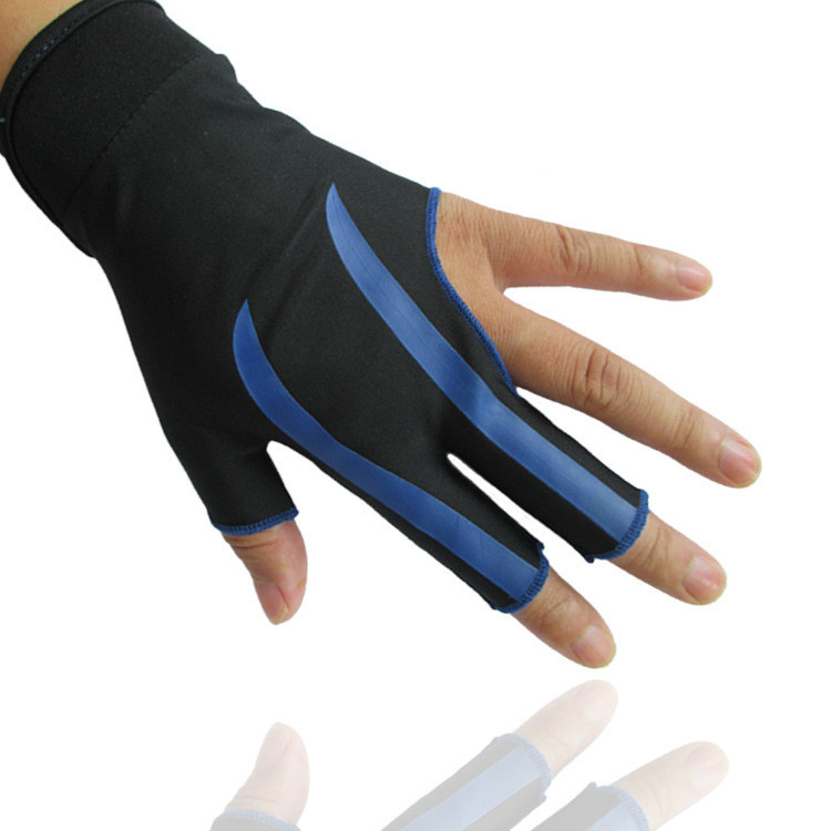 1pc Billiards Three Finger Gloves Lycra Anti Skid Snooker Billiard Cue Glove Pool Left Hand High Elasticity for Unisex - Image 6