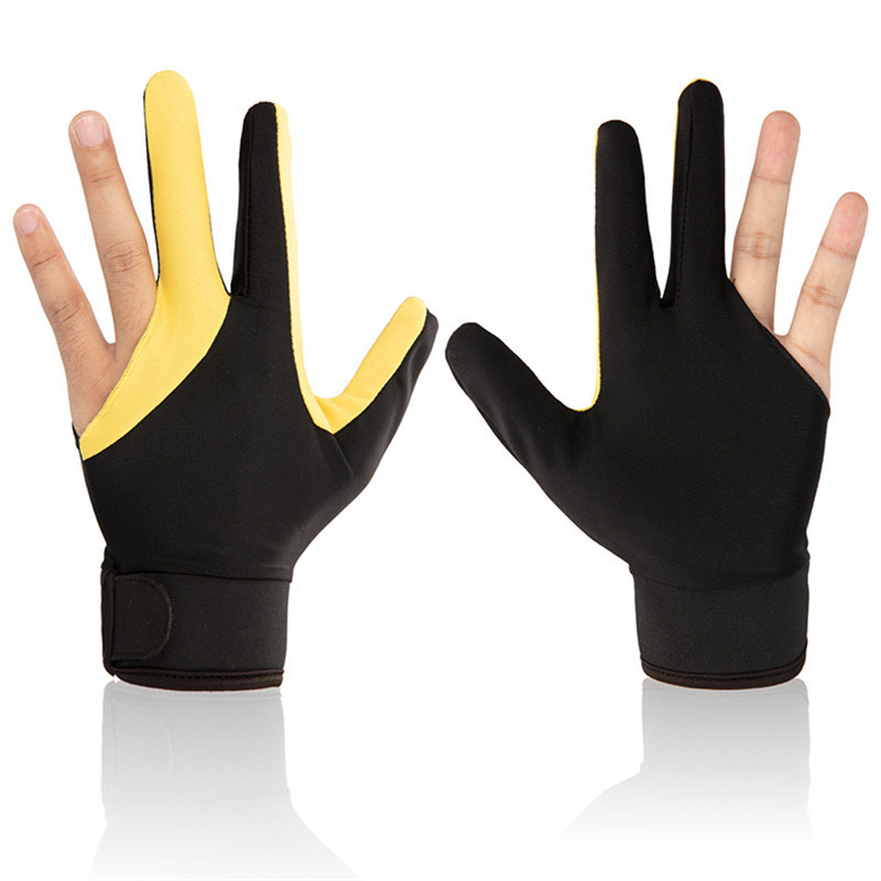 1pc Billiards Three Finger Gloves Lycra Anti Skid Snooker Billiard Cue Glove Pool Left Hand High Elasticity for Unisex - Image 3
