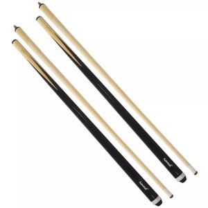 57'' 2 Piece Wood Snooker Pool Cues Billiard Cues